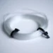 Photograph of a Liquid Flows Tygon Tubing Coil. White background