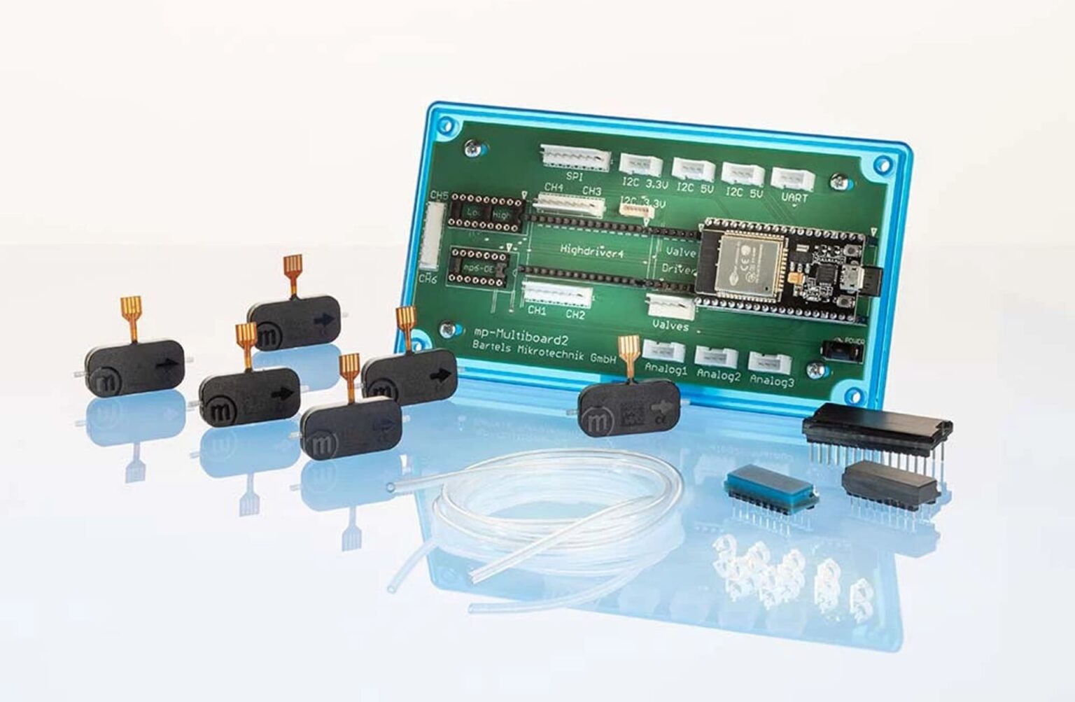Module Cas Mp Composants d'un système BP7 : kit d’évaluation mp-Advance